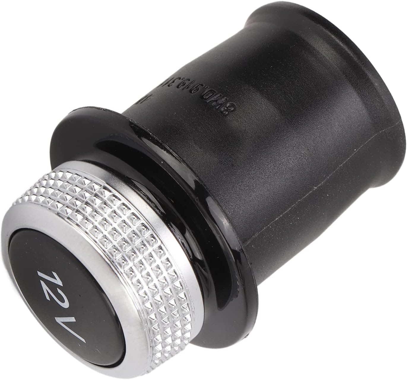 Cigarette Lighter Dummy Cover Plug Replacement for A4 A6 A7, Prevents Dust, Perfect Fitment, Black Silver Plastic