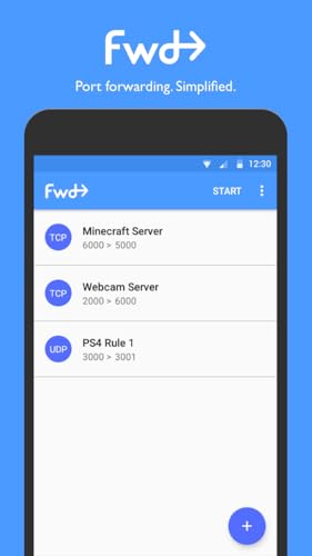 Fwd: the port forwarding app