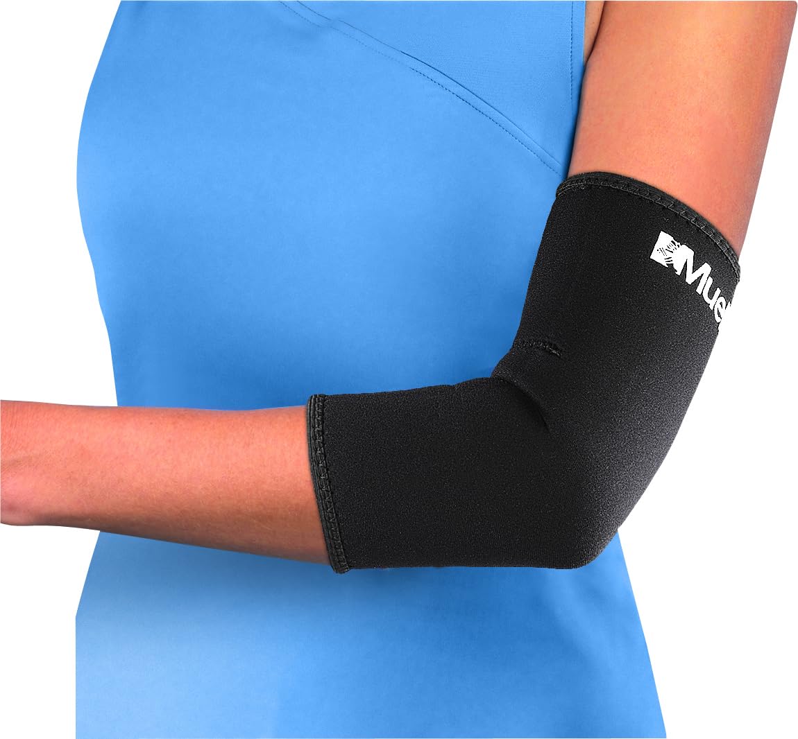 Amazon.com: Mueller Neoprene Elbow Sleeve, Black, Small