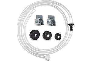 White Under Counter Kitchen Soap Dispenser Kit