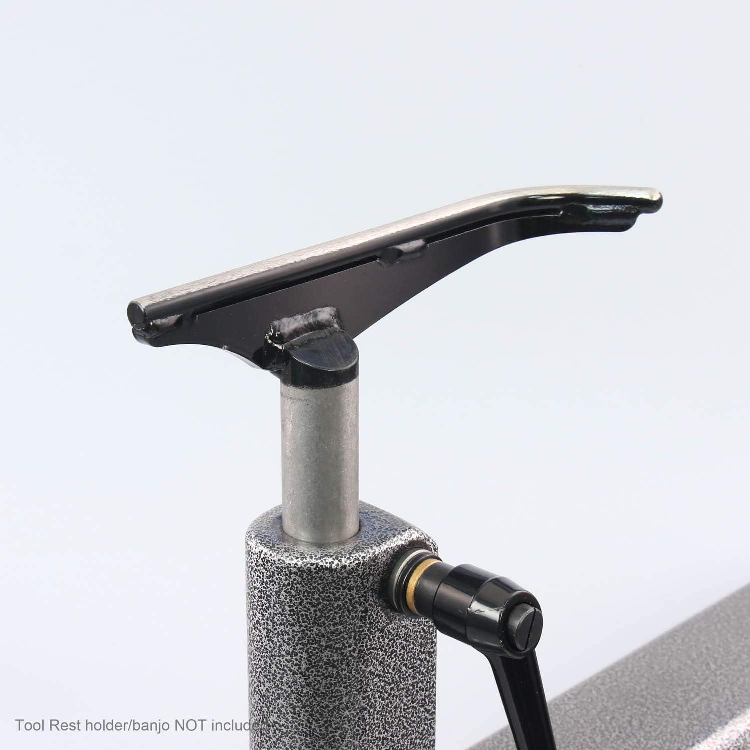 Robust, Small "J" Curved Tool Rest, 9" Wide, Standard Post