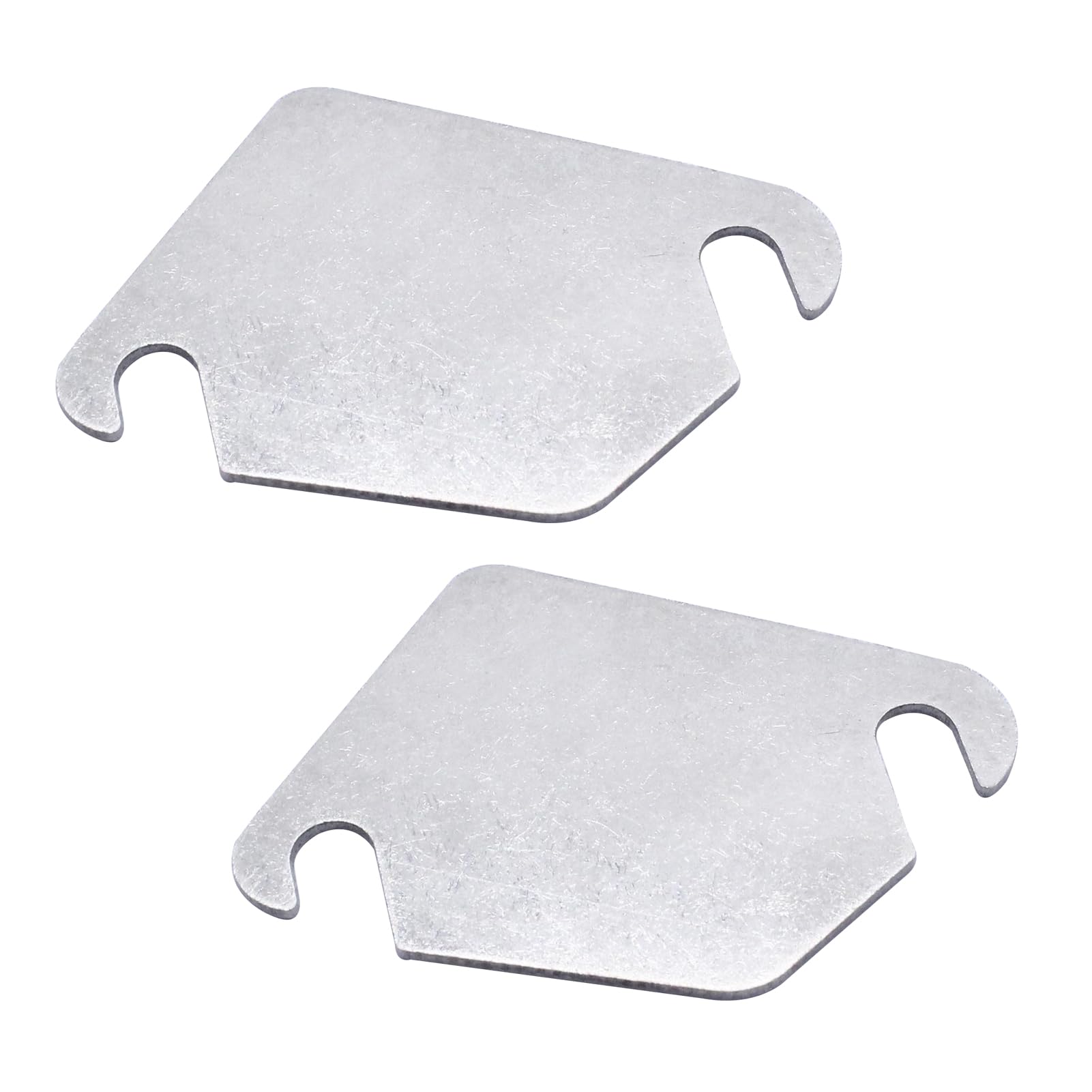 Lot de 2 soupapes EGR de découpage de plaques de verrouillage de rechange pour Fiesta 1.4 et 1.6 HDI C2 C3 C4 C5, Focus, sans trous, joint pour système