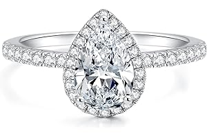 Enticing Teardrop Ring: A Pear-Shaped Masterpiece for Eternal Elegance