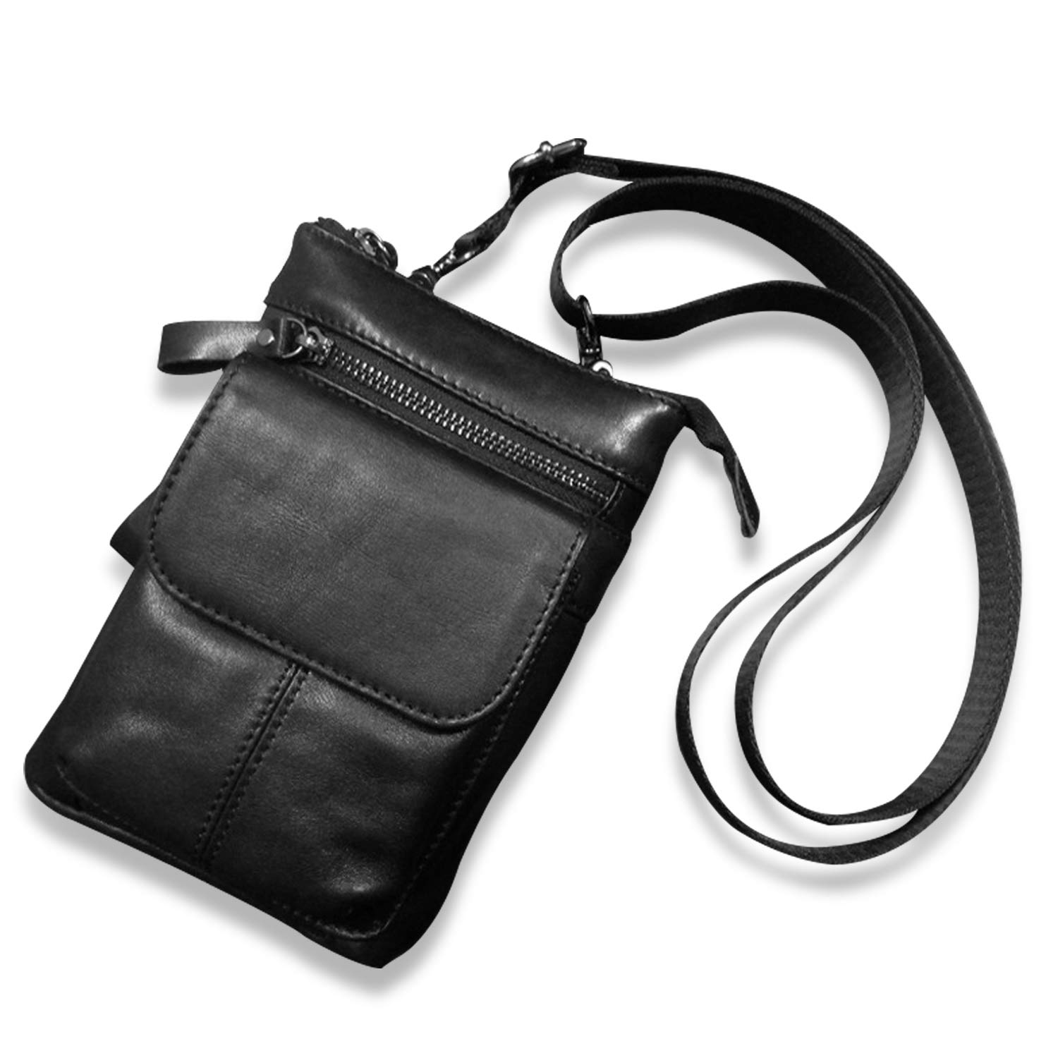 FANDARE Uomo Borsa a tracolla Marsupio Sportivo, Piccole Borse a spalla Marsupio Sportivo Impermeabile Messenger Bag, per Viaggi, Escursioni, Corsa, Tour in Bicicletta
