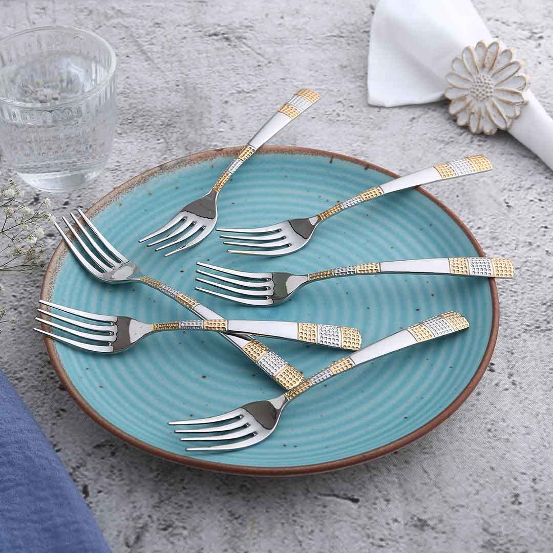 Wonderchef Roma Dinner Fork, Set of 6 - Image 2 thumbnail