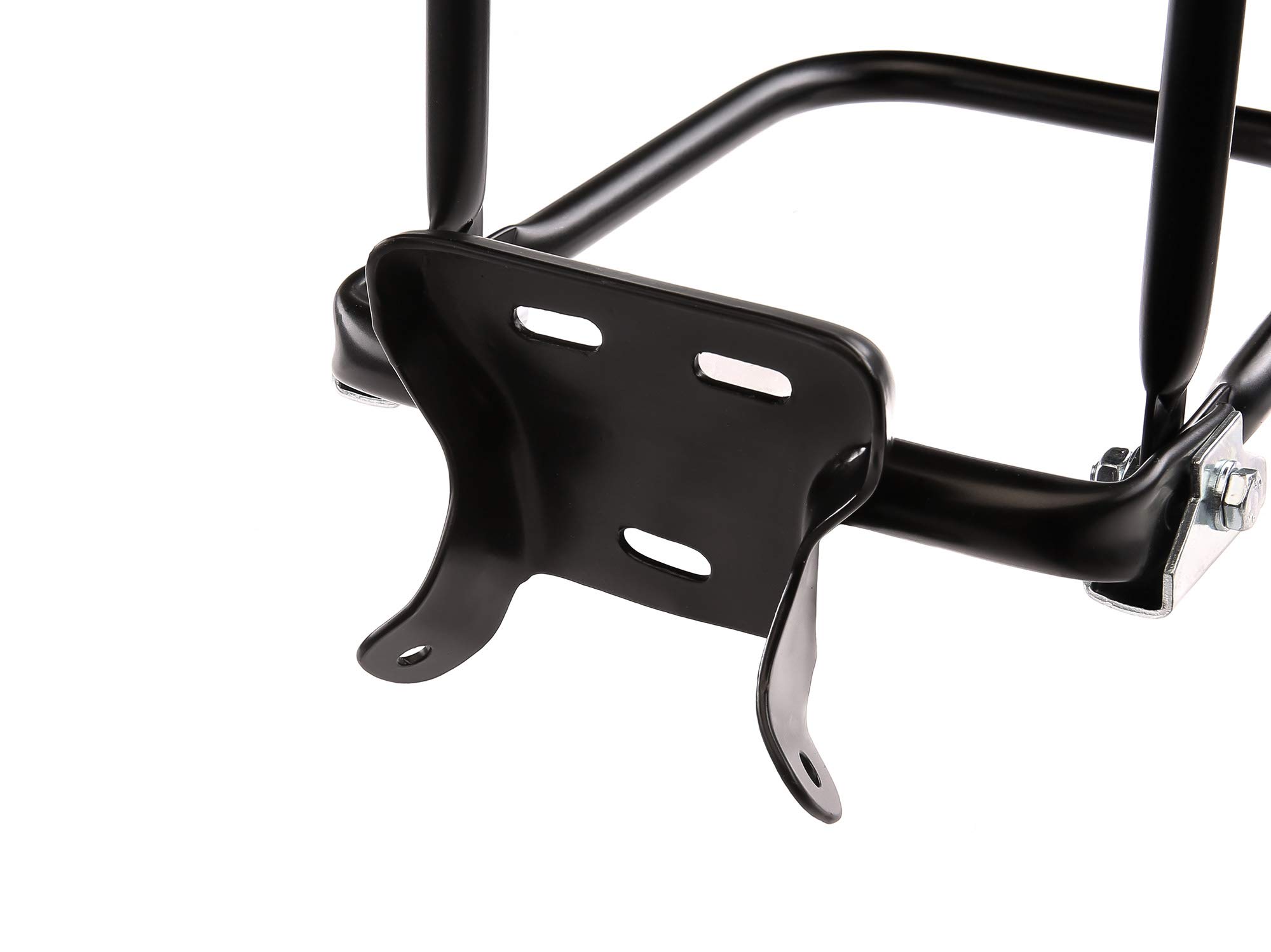 Luggage Carrier Rack For Simson S51, S50, S70 Mopeds | Black Steel, Rear Mount, Fits Mudguard | Vintage/Oldtimer Part
