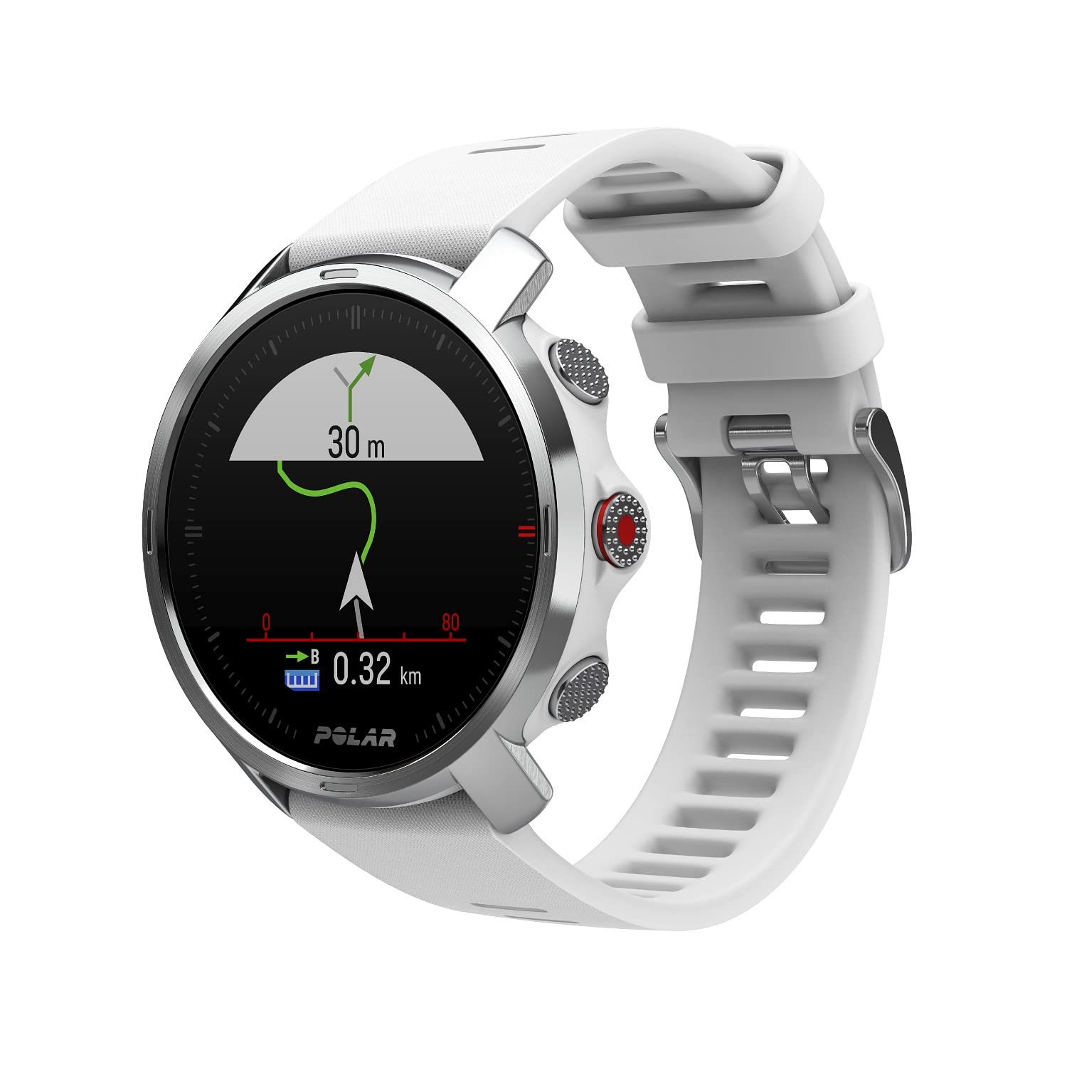 Amazon | POLAR(ポラール) Grit X ホワイト GPS アウトドア ウォッチ  