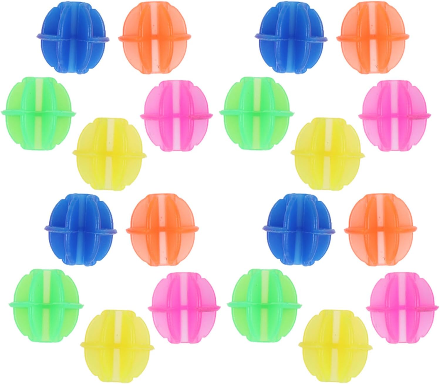 Cabilock Bike Spoke Decorations Colorful Bike Wheel Spokes Beads 36pcs 6 Sets Glow in The Dark Charm Accessories for Adults Outdoor Cycling