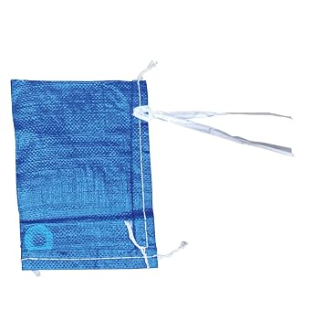 Vestil PWB-68-B Polypropylene Woven Parts/Sand Bag 8 In. x 6 In. x 1/16 In. 200 Pack Blue
