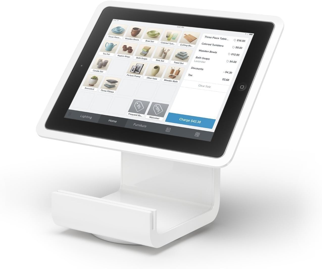 Buу 1 gеt 1 🔥 Star Micronics TSP143III USB Receipt Printer, Stand for 10.2” & 10.5” iPads, and Epsilont Cash Drawer Compatible with Square