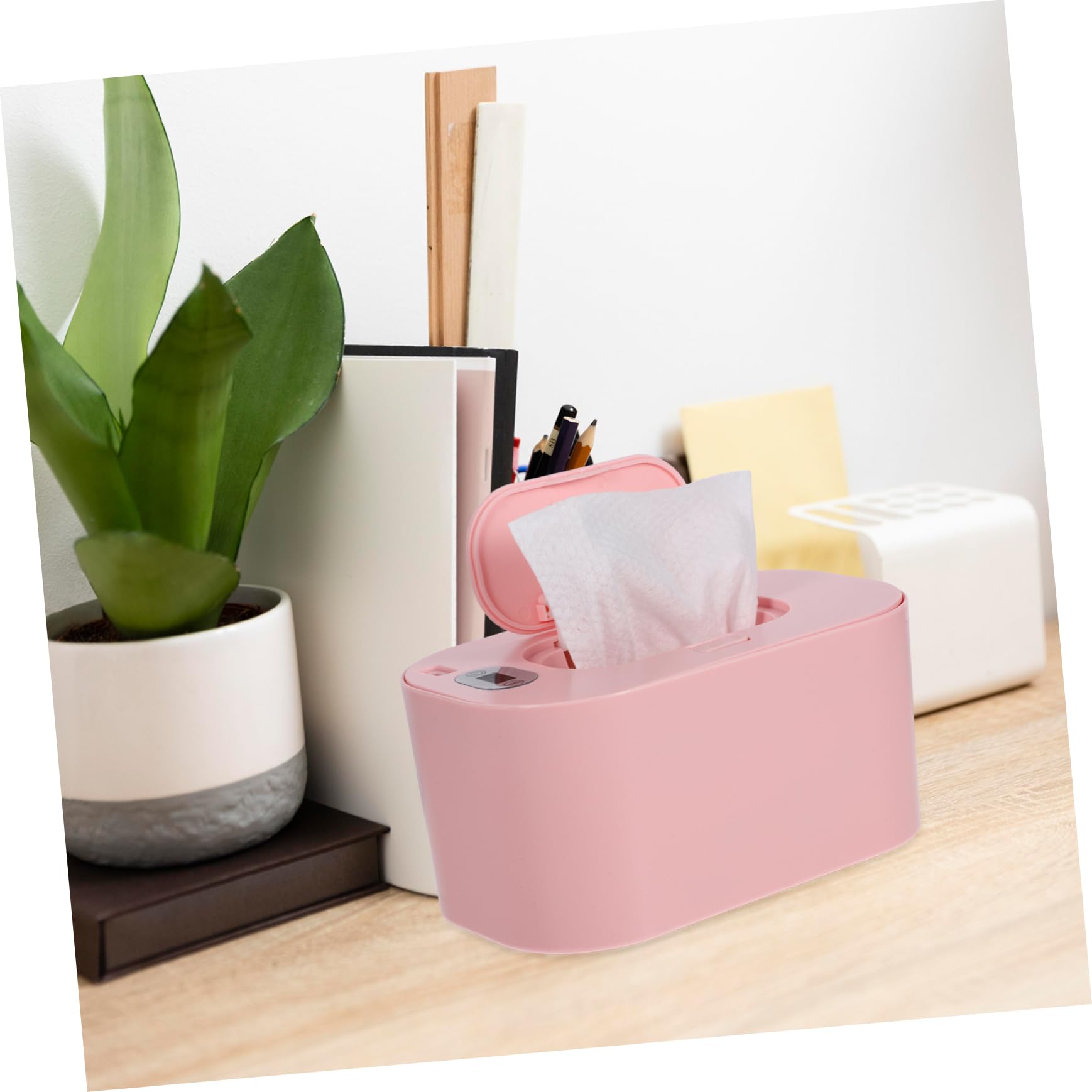 Mobestech Calentador Toallitas Húmedas Niño Caja de Termostato para Toallitas Húmedas, Material ABS y Control de Calor Botón para Uso Doméstico