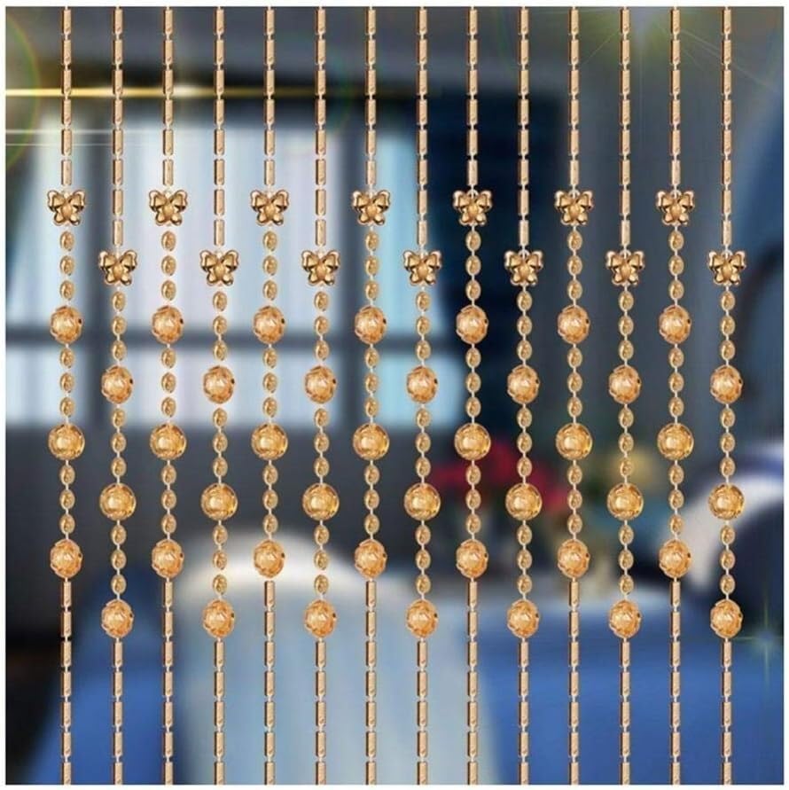Rideaux de perles de séparation pour habiller votre salon cet été