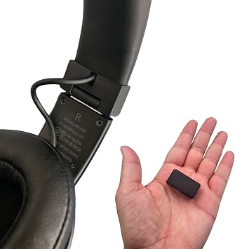 Replacement Hinges for Skullcandy Crusher Wireless Over-Ear Headphones 1 Black Side, Emalpe24
