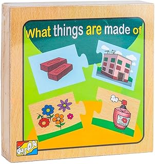 Wooden Box Making Things - 7166 Multicolor