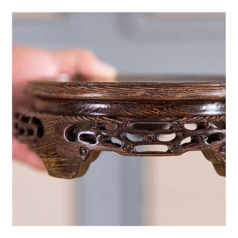 Stojak na Bonsai, Stojak ekspozycyjny na doniczki, podstawa do bonsai dekoracji wnętrz, uchwyt lampkę stołową(S)