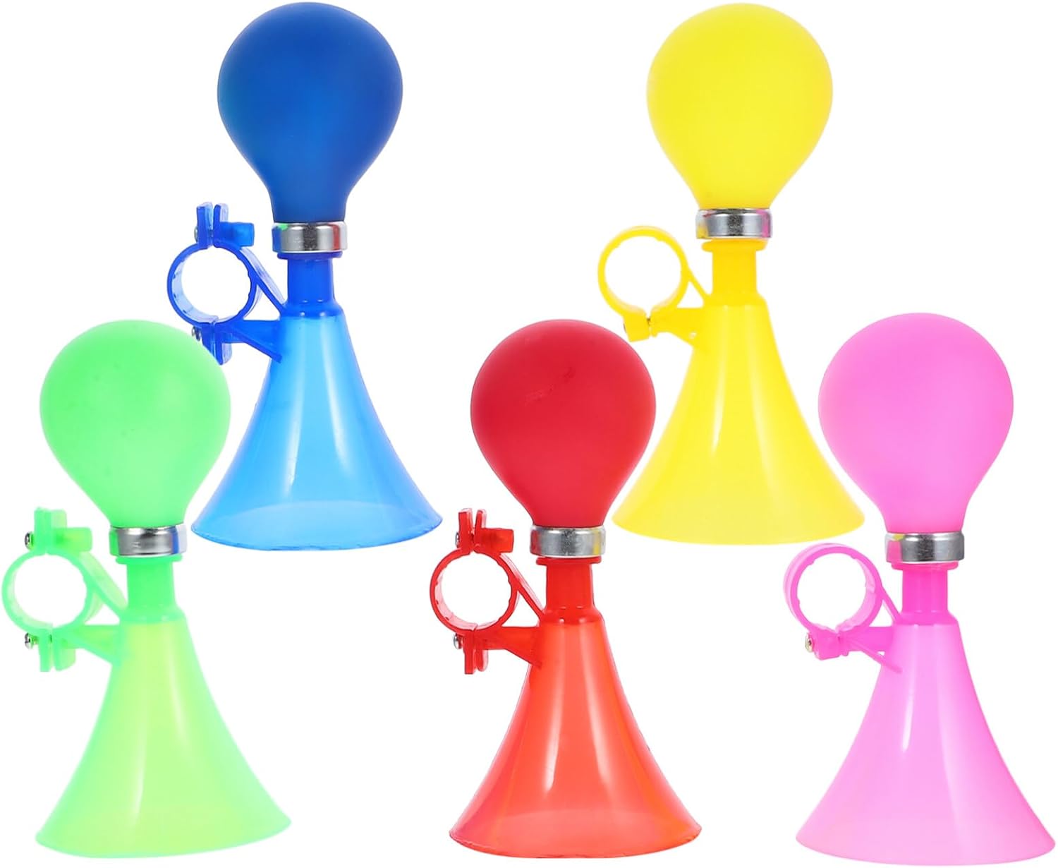 5Pcs Durable Professional Bike Bells for Adults Convenient Cycling Bell Accessories for Outdoor Bicycles Wear-Resistant Handlebar Bells Bright Colors