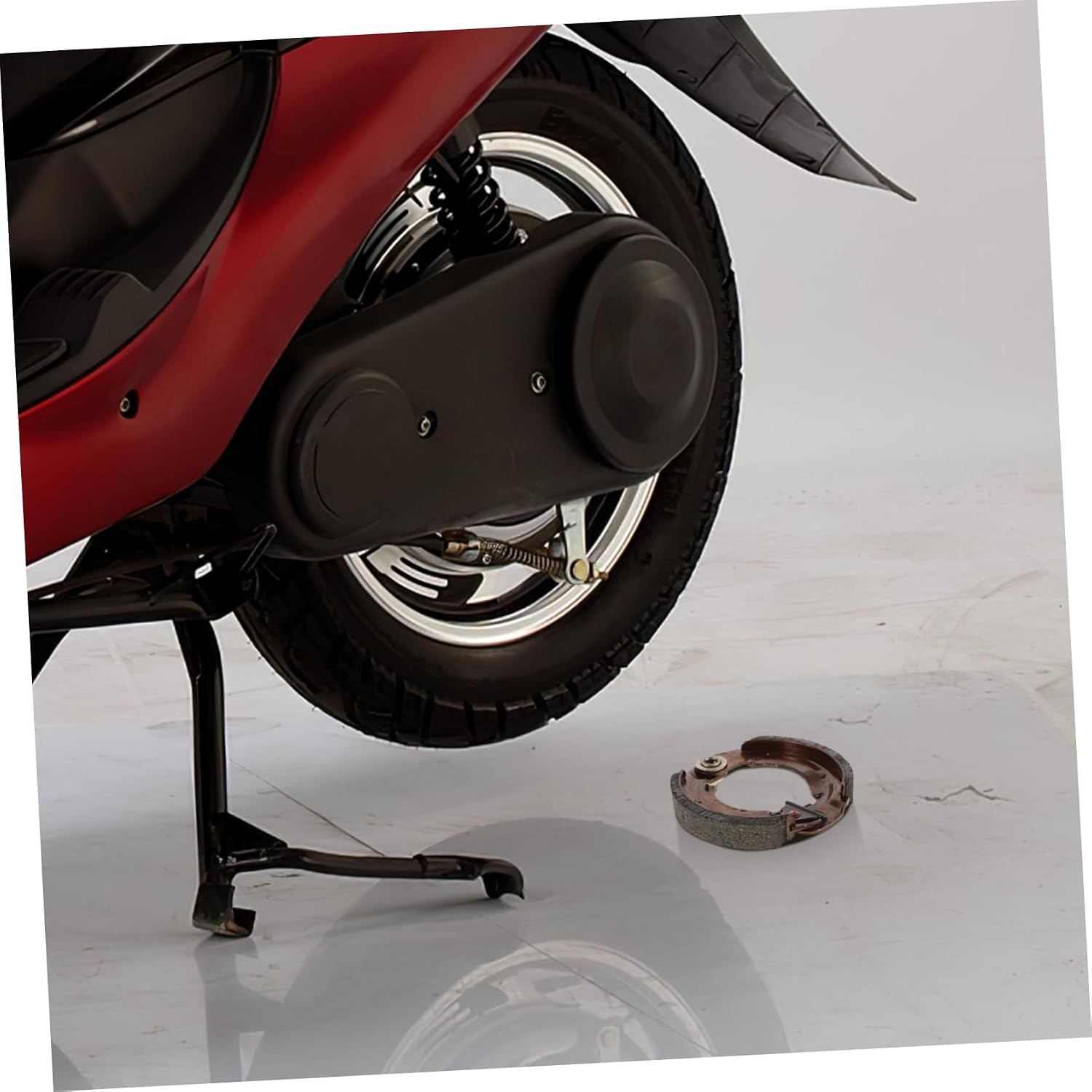 MAGICLULU Electromobile Rear Brake Replacement Iron Brake Shoes Drum Pads Indian Pads