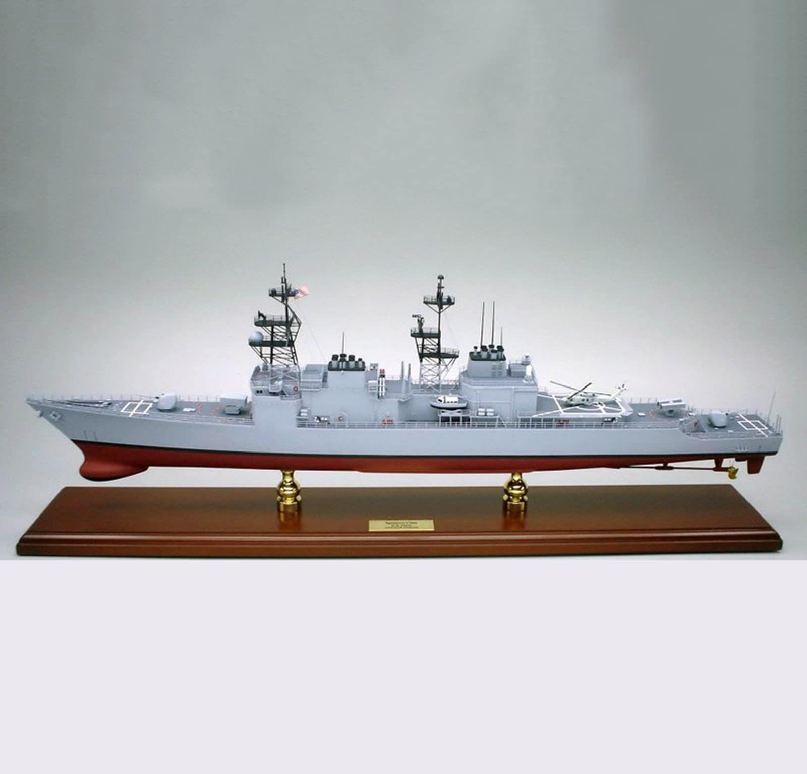 Maquette Bateau Destroyer Plastique - Modèle Décoratif Pour Garçons - Jouet Et Déco Marine