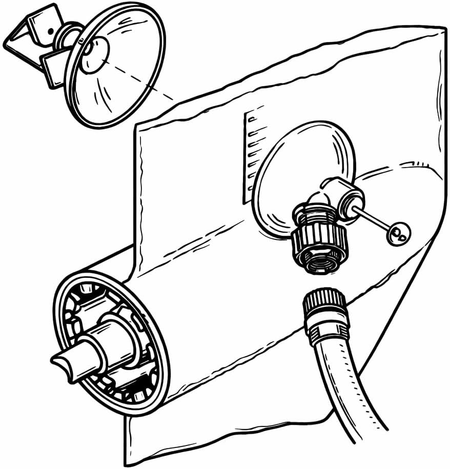 FASWORX 44357Q2 Outboard Motor Muffs for Mercury Mariner & MerCruiser Sterndrive - Engine Flusher Fits All Side Intakes - Through Gear Case Flushing Kit - Replaces 44357T2, 44357A2, 73971A1, 73971A2