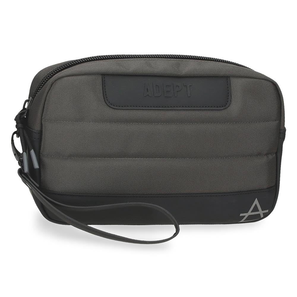 ADEPT Dmas Handbag Grey 24.5x15x6cm Polyester, grey, One Size, Tote Bag