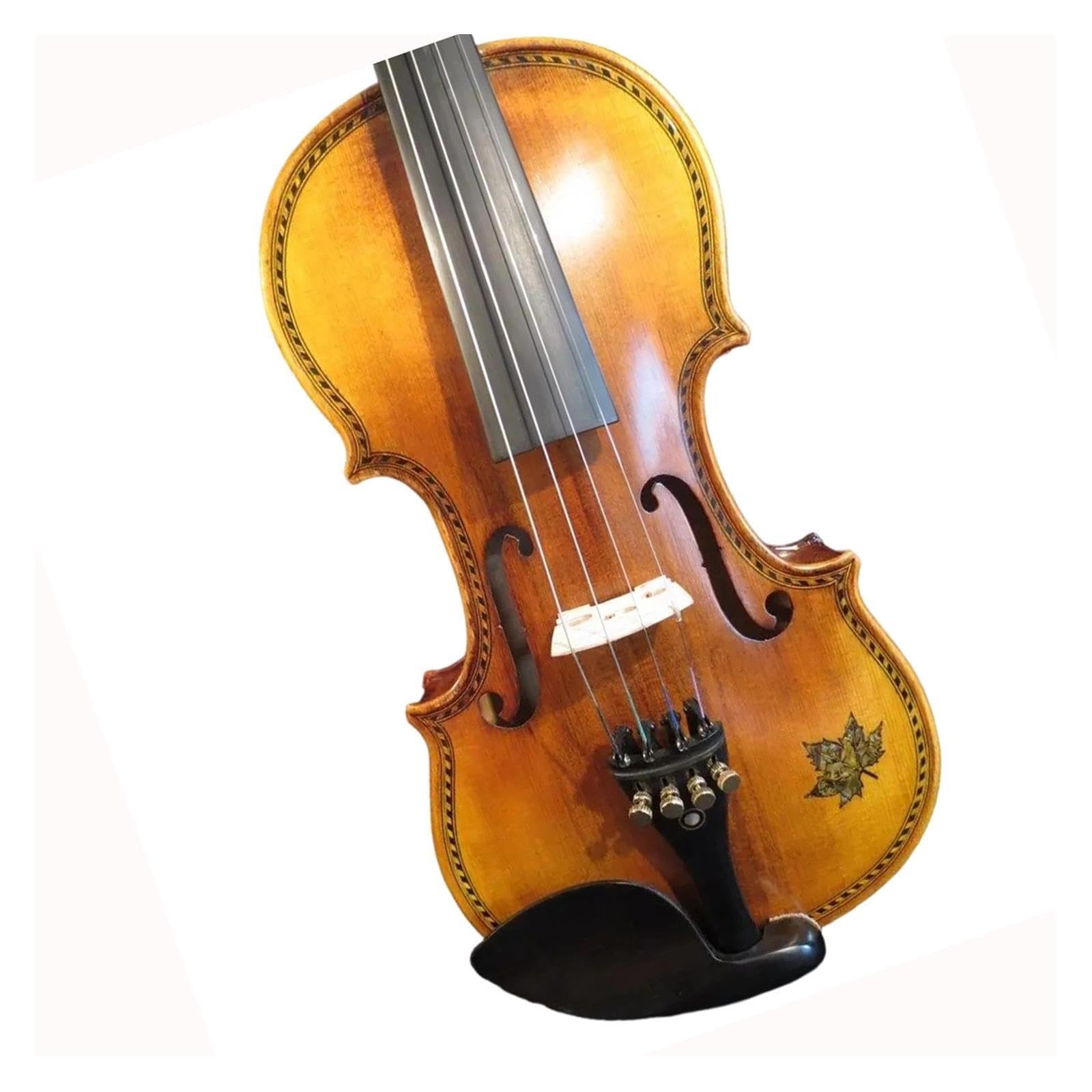 Praktische Violine Gezeichnete Intarsien Violine