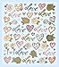 Hobby Design Sticker * Love - Liebe - Herzen Valentinstag * Aufkleber