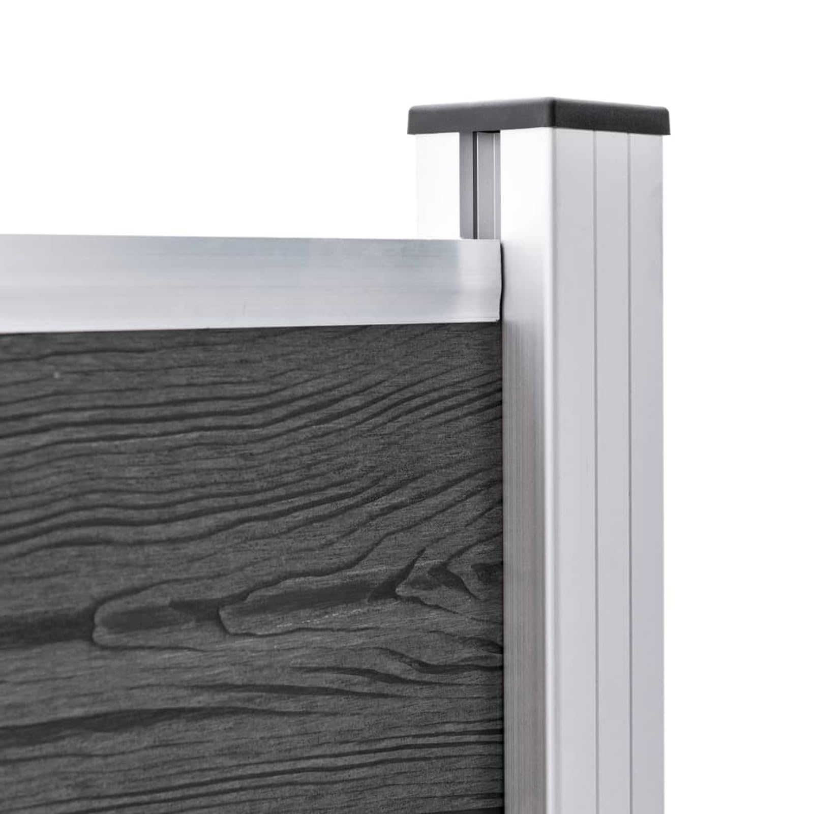 Poteaux de clôture 3 pcs Aluminium 185 cm,Barriere Jardin Exterieur,Barriere Jardin,Portillon Grillage