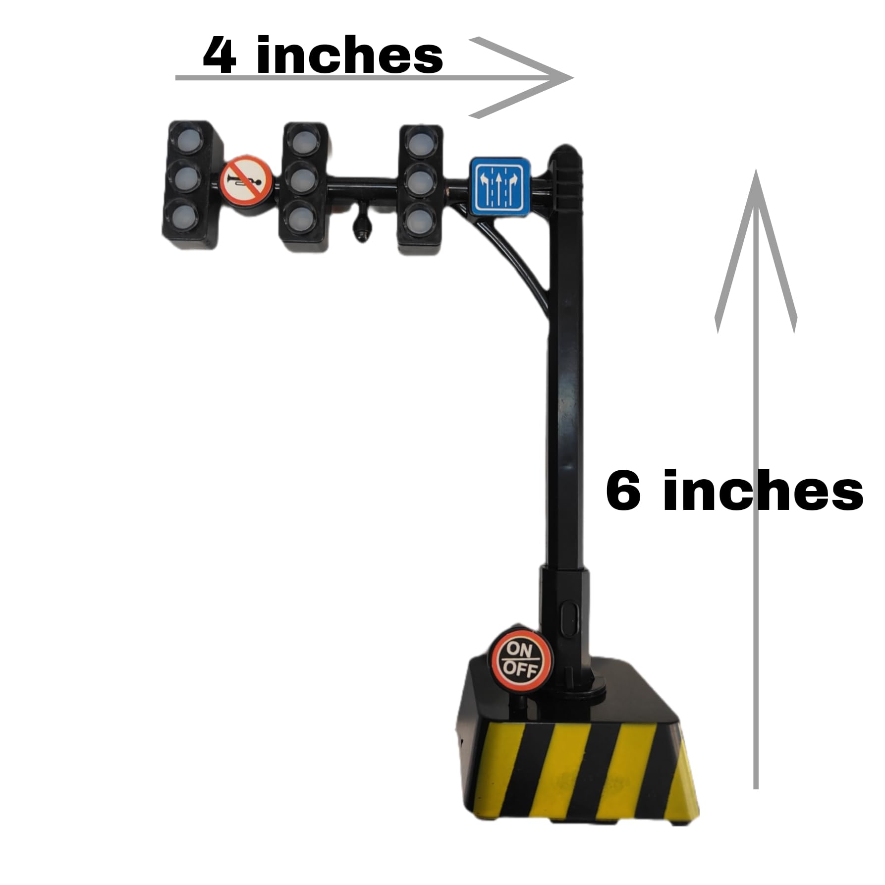 Miniature Traffic Signal Light - Educational Toy -3