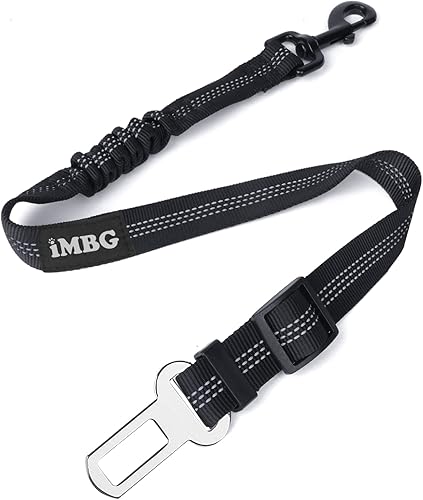 Cinturones de seguridad para perros para automóvil, cinturón de seguridad ajustable de nailon para perro, arnés de seguridad fuerte para automóvil