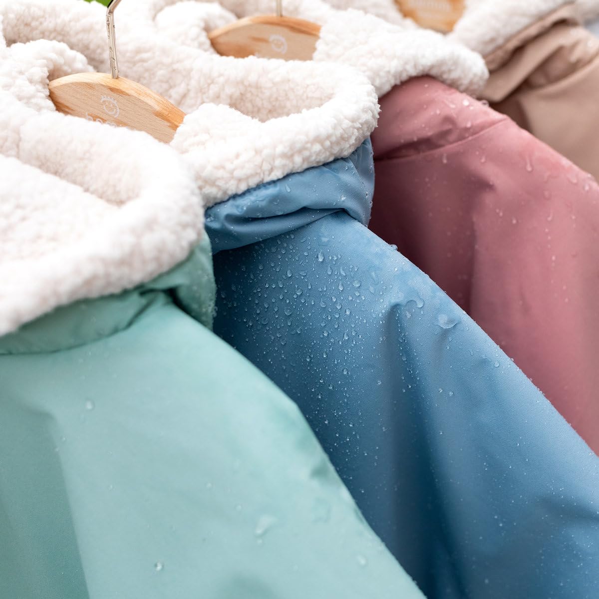 BEMINI Reiseponcho Waterproof + teddy Horizon