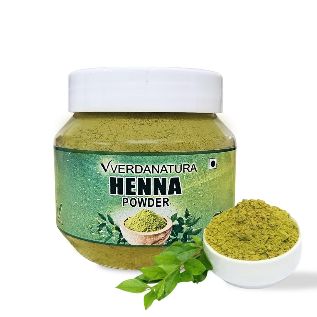 VVERDANATURA100% Pure Henna Powder for Hair & Mehndi | Natural Herbal Mehendi | Chemical-Free | 100g-image-22