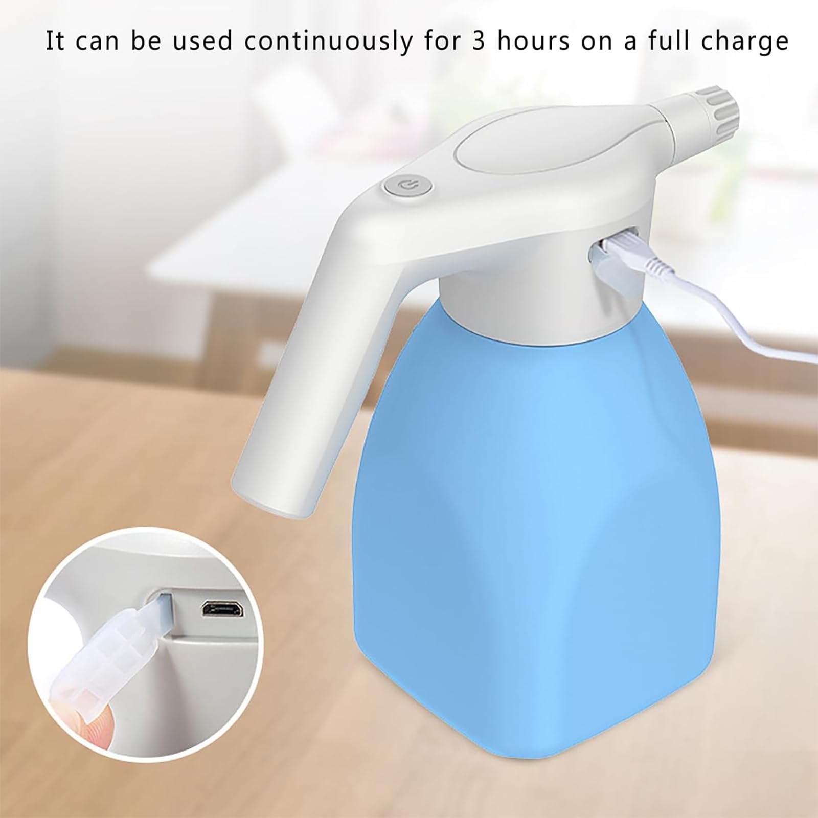 Spruzzatore Automatico Dell'annaffiatoio, Dispositivi Irrigazione dello Spruzzatore Pressione Piante All'aperto Dell'interno, capacità: 1,5L/nenenebc modalità Spruzzatura Regolabile