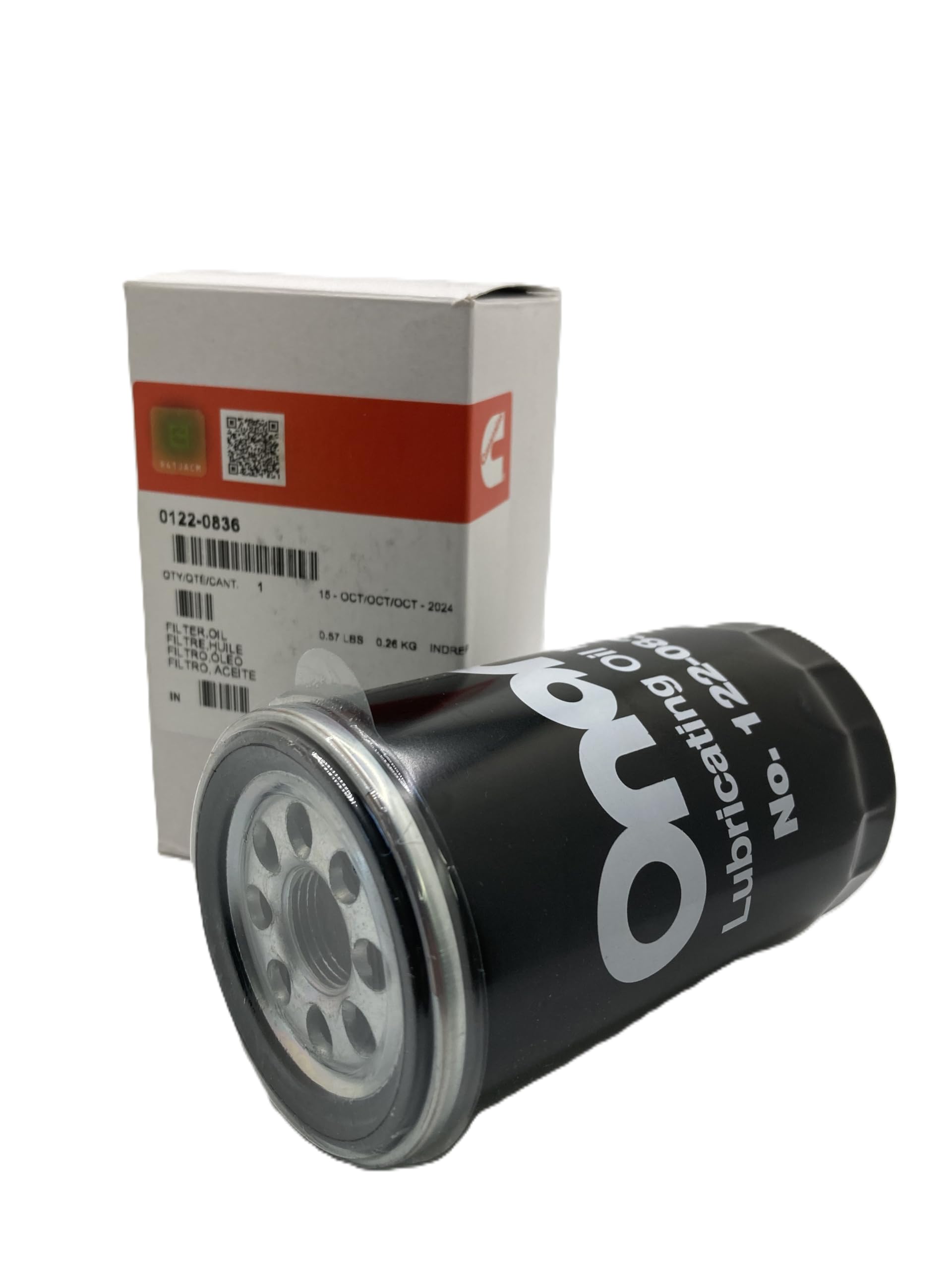 GPS GENERATOR PART SPECIALIST Cummins Onan OEM Oil Filter 122-0836 (1220836) plus Oil Filter Wrench