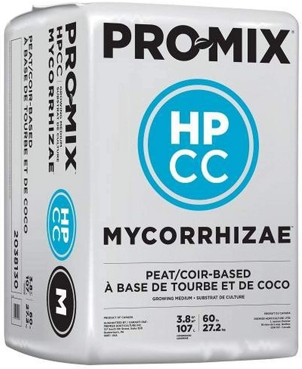 PREMIER HORTICULTURE GL56713425 713425 HP-CC Mycorrhizae Pro-Mix, 3.8 cu ft. Floral-Arranging-Supplies, Natural (Single Pack)