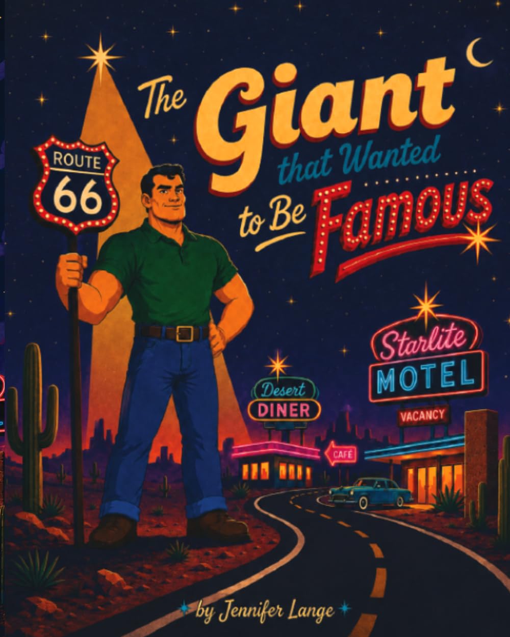 The Giant That Wanted to be Famous: Roadside Giants Story (Route 66 Roadside Wonders)