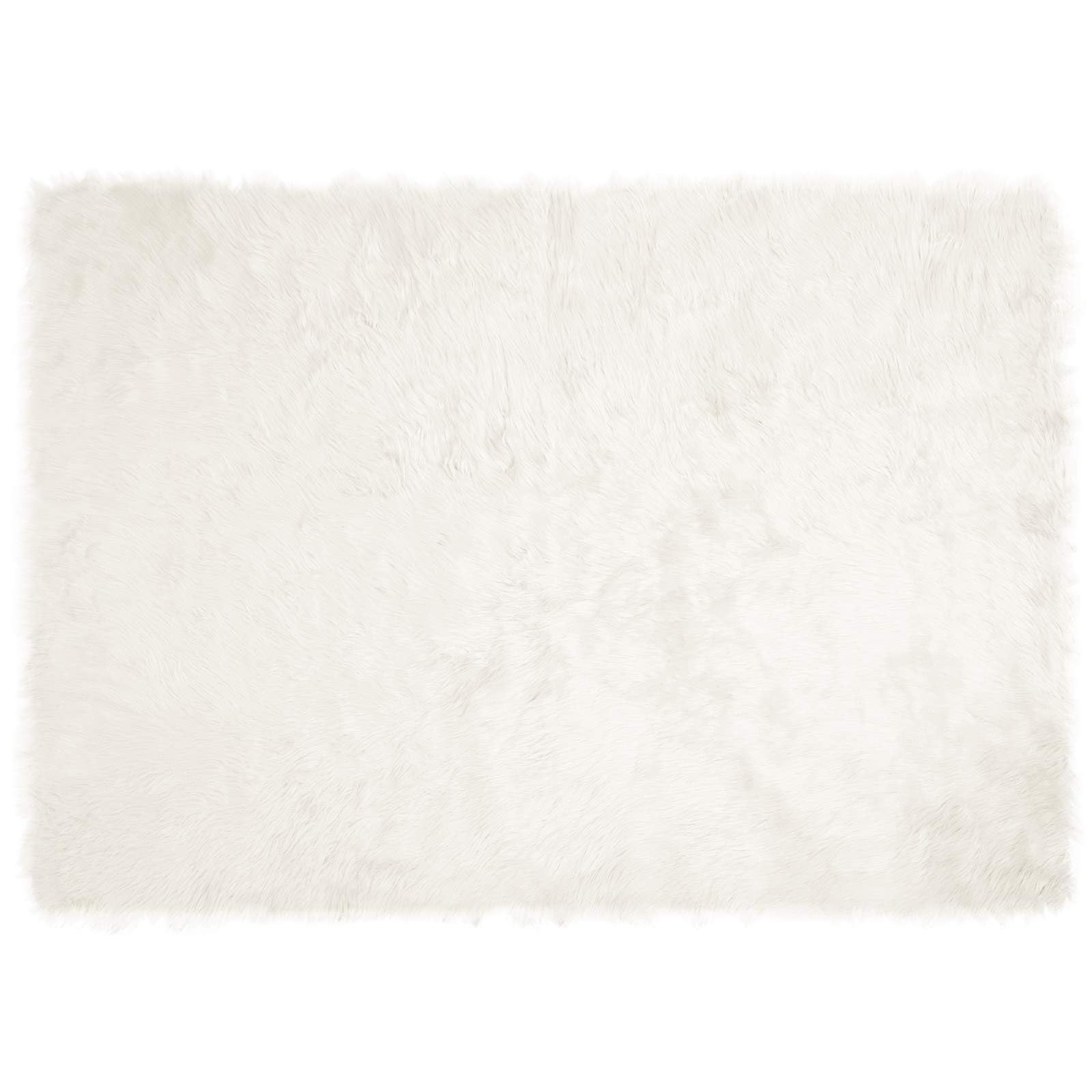 Tapis fausse peau de mouton 140x200 pour réchauffer un sol froid de salon