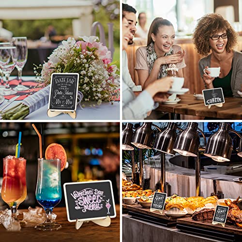 80 Stück Buffet-Etiketten - Lebensmittel-Fahnen Für Party & Catering