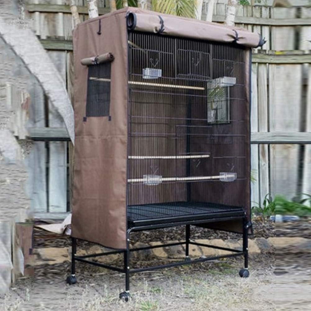 Birdcage Cover, Foldable,Pet Cage Cover, Waterproof for Garden Rain-Proof Windproof Home
