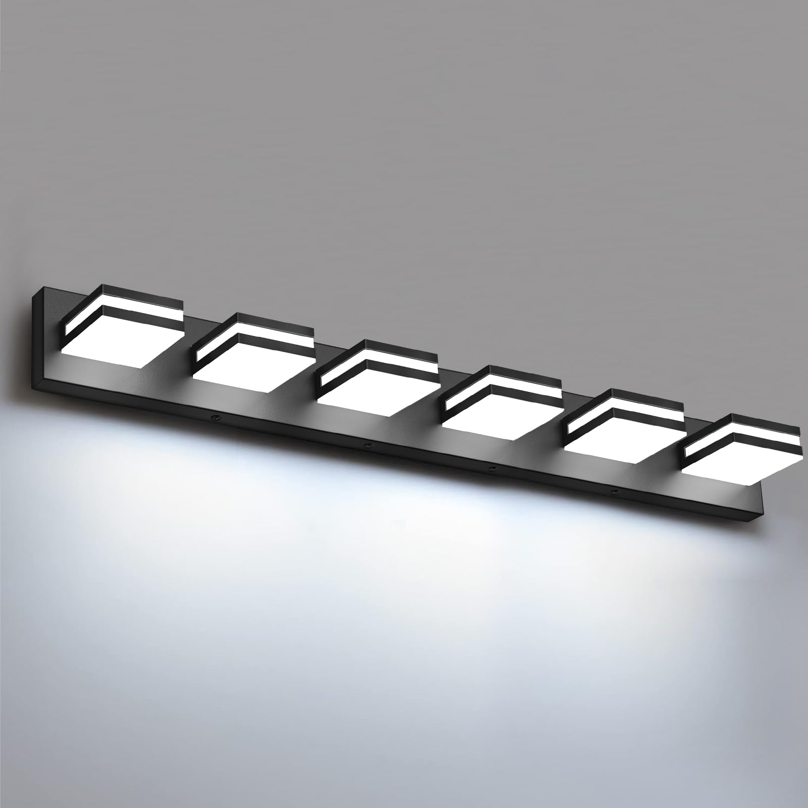 IZORRO LED Modern Bathroom Lights Fixtures (6-Light, Dimmable)