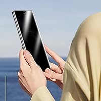 Vista 2 de LOOKSEVEN Paquete de 2 protectores de pantalla de hidrogel de privacidad para iPhone 11, película protectora de TPU suave de alta sensibilidad