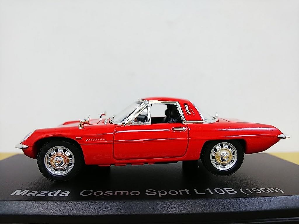 Amazon | □ アシェット 1/43 Mazda Cosmo Sport L10B(1968) 赤 マツダ
