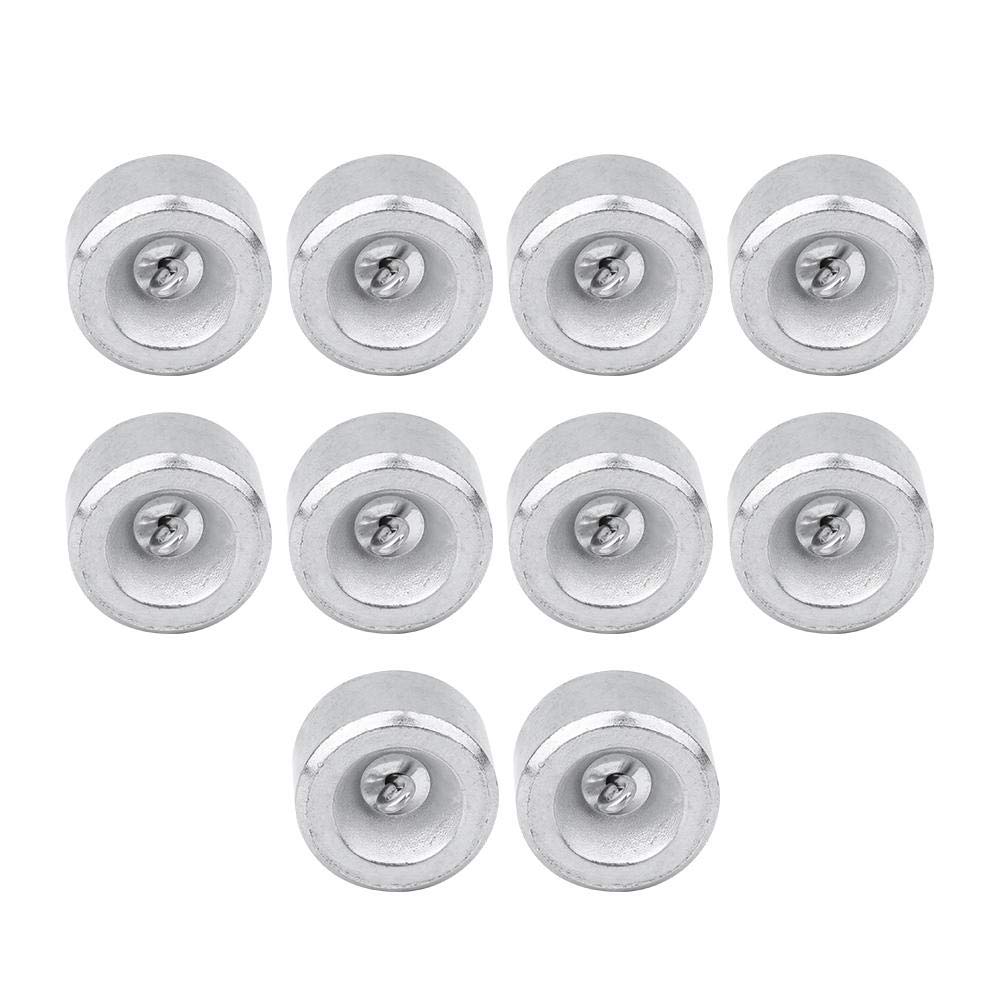 10 pezzi Peso, 50 g Peso in metallo con ganci e leva ad anello Principio Strumenti di presentazione Principio a leva Strumento didattico sperimentale fisico