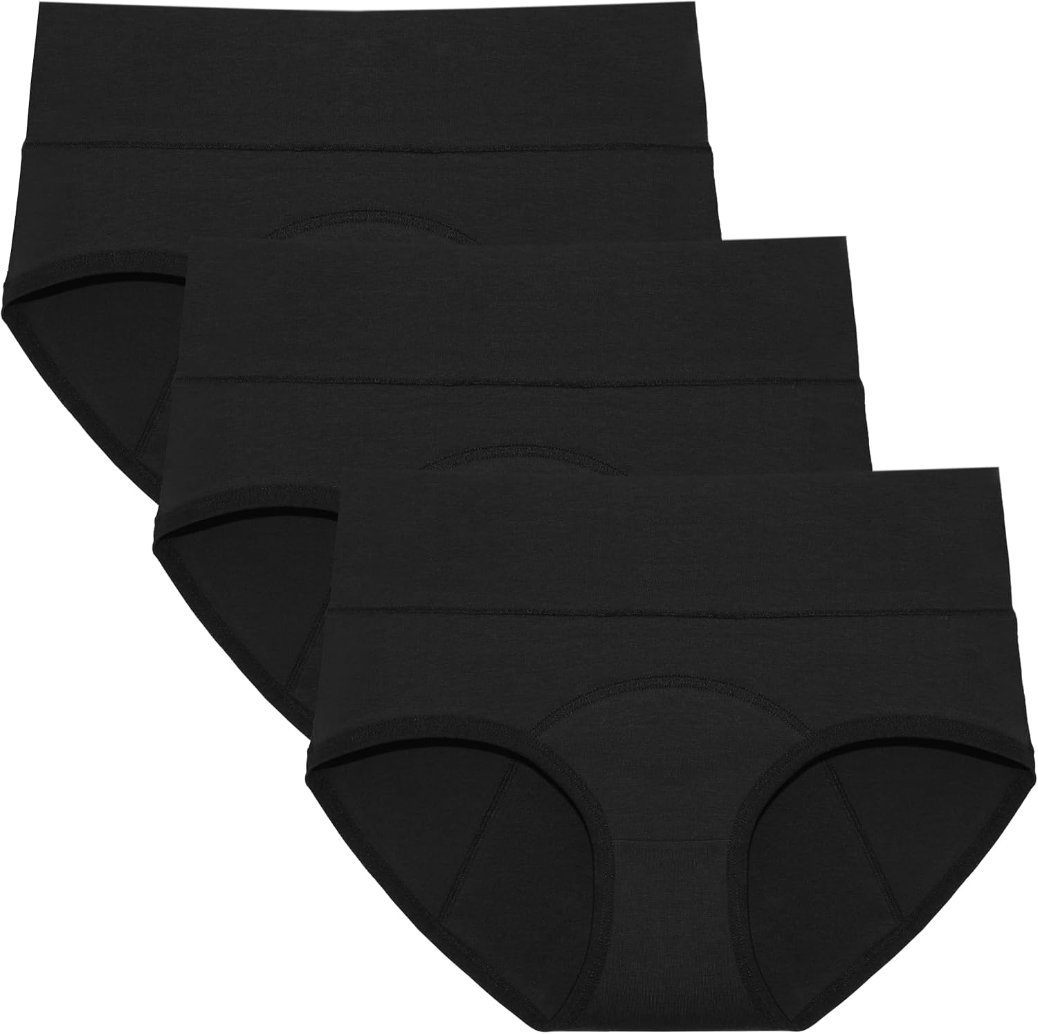Womens Period Underwear Heavy Flow High Absorbency Panties High Waisted Menstrual Leakproof Postpartum Briefs