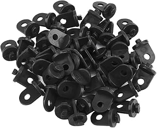 50Pcs Greenhouse Hook Hanging Tool Black Greenhouse Gadgets Garden Gardening Accessories