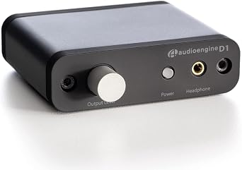 Audioengine D1 Desktop USB DAC and Headphone Amplifier, 32-Bit