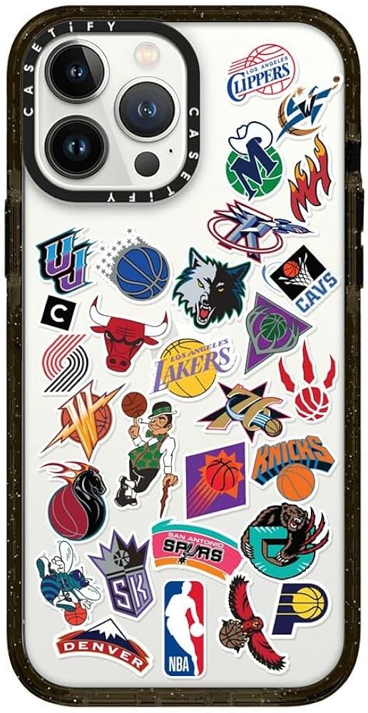 Casetify Impact iPhone 13 Pro Max Case [NBA Co-Lab / 6.6ft Drop