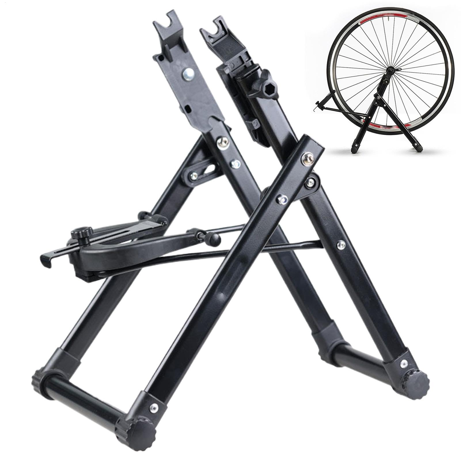 Set di attrezzi per riparazione da tavolo, mountain bike, correttore per bicicletta, in alluminio, ad alte prestazioni