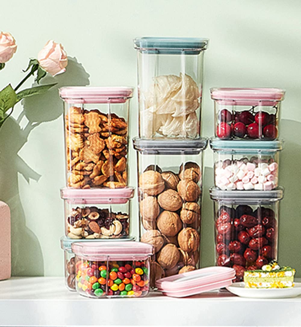 Amazon｜保存容器 キャニスター プラスチック密閉容器気密ジャー