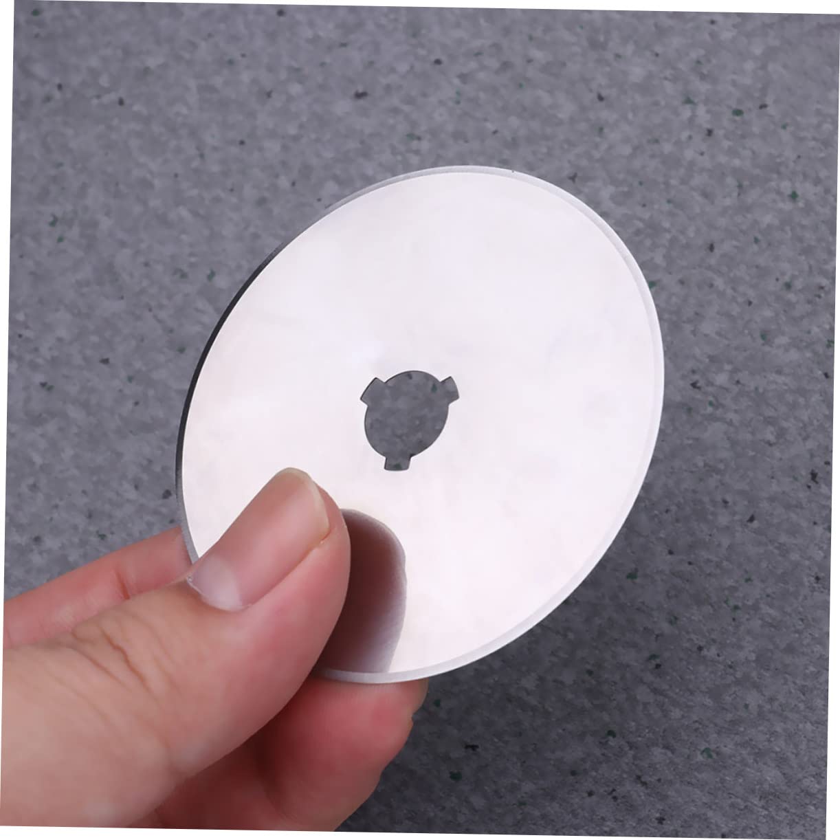 Cuchillas de Repuesto Circulares de 60mm para Cortador Rotatorio, 10 Piezas