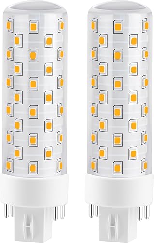 Makergroup GX24Q - Bombillas LED con base de 4 pines, blanco cálido 3000 K, 13 W, 18 W, 26 W, bombillas fluorescentes compactas de repuesto en